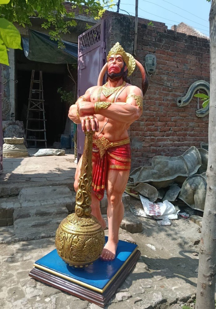 Fiberglass Lord Hanuman Statue